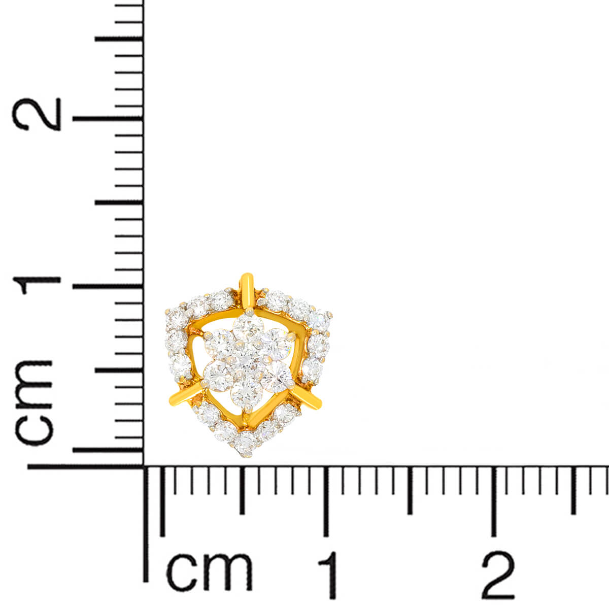 Gleaming Graceful Trigonal Studs