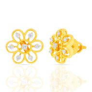 Soft Dazzle Flora 18K Diamond Studs