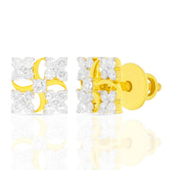 Dazzling Elegance 18K Diamond Studs