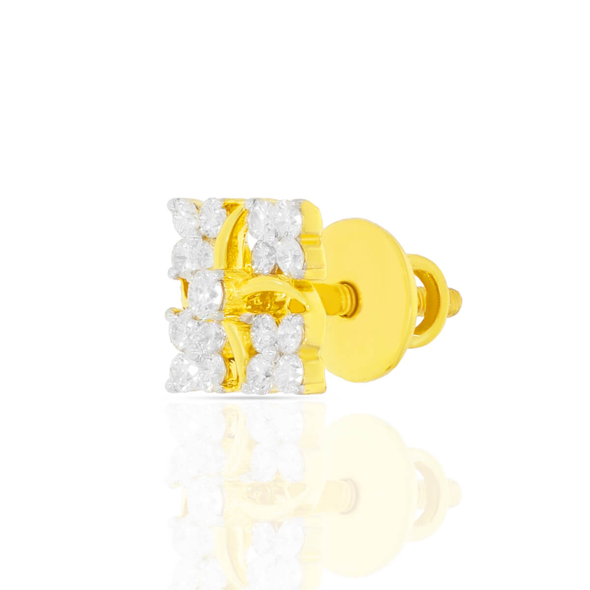 Dazzling Elegance 18K Diamond Studs
