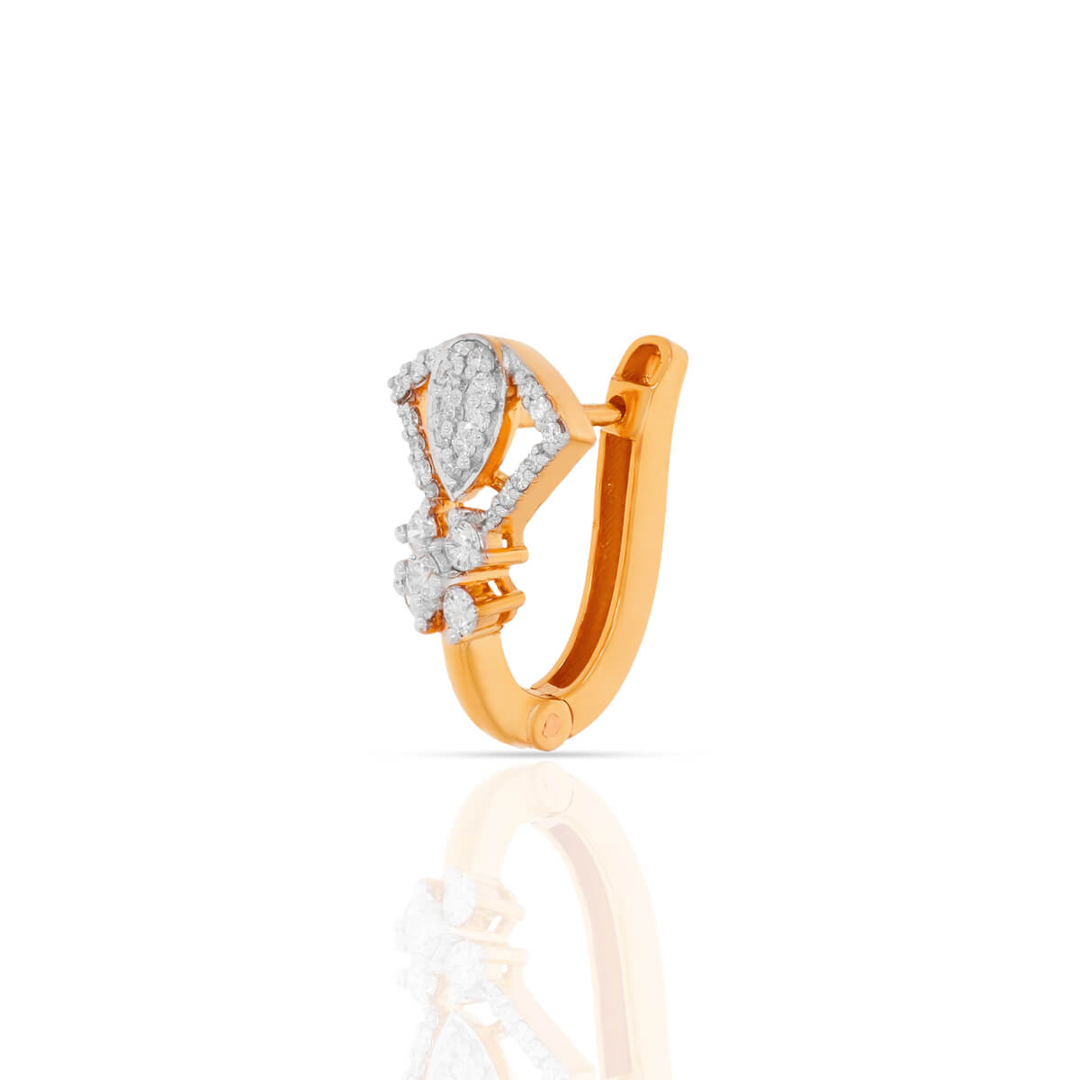 Captivating 18K Gold Hoops for Daily Wear