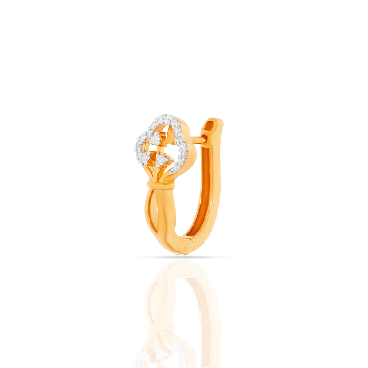18K Diamond Hoops for Everyday Radiance