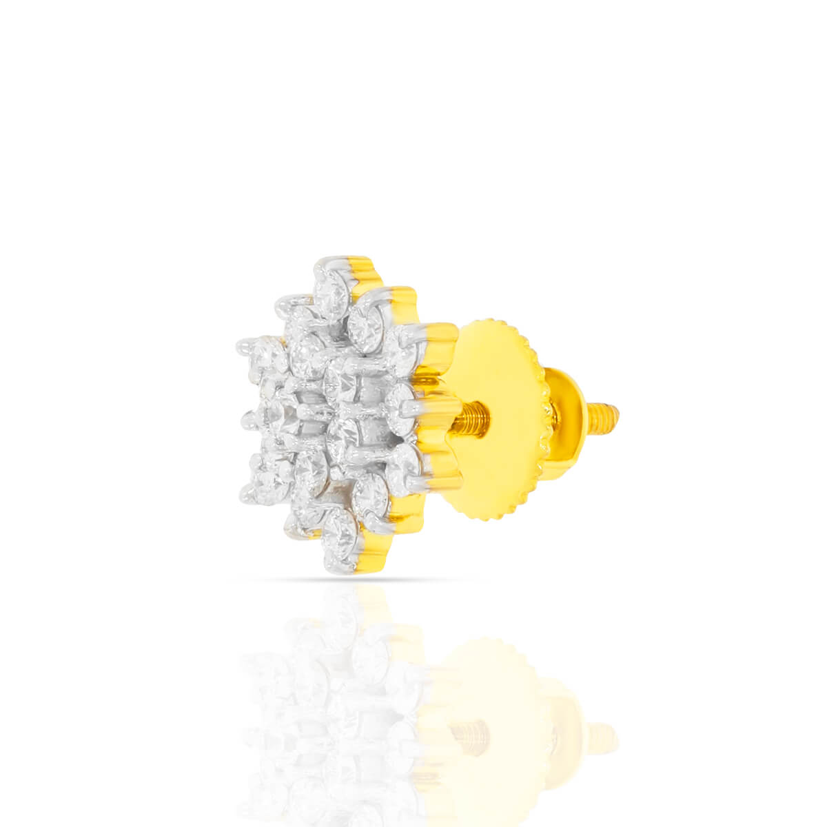 Star Shine 18K Diamond Studs