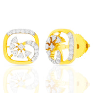 Flower Harmony 18K Studs for Marvelous Shine