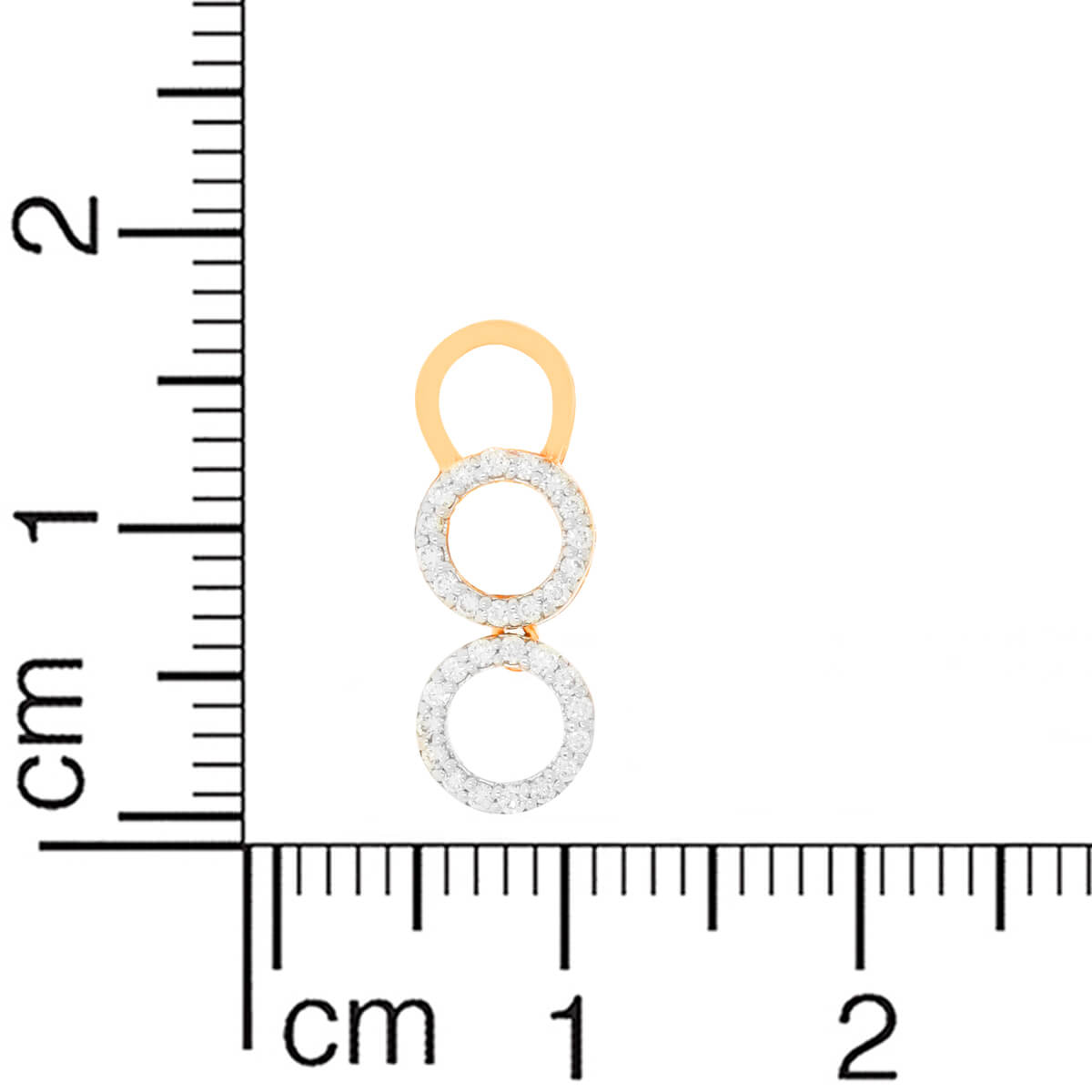 Chic Golden Rings 18K Studs