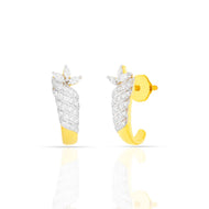 18K Hoop Earrings for Natural Charm