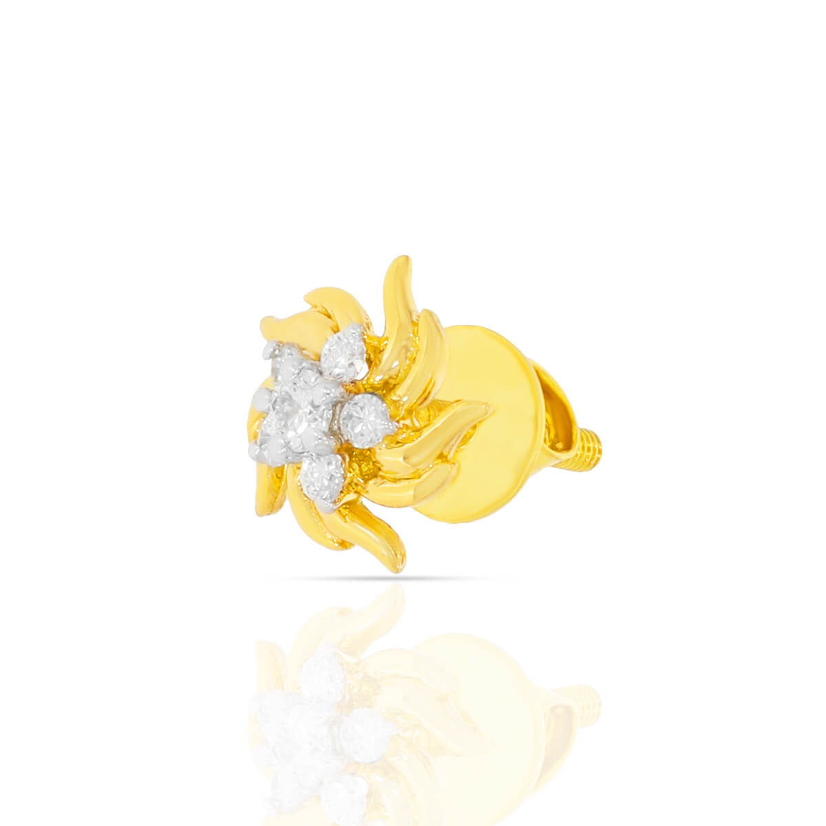 18K Everyday Elegance Cherry Blossom Studs