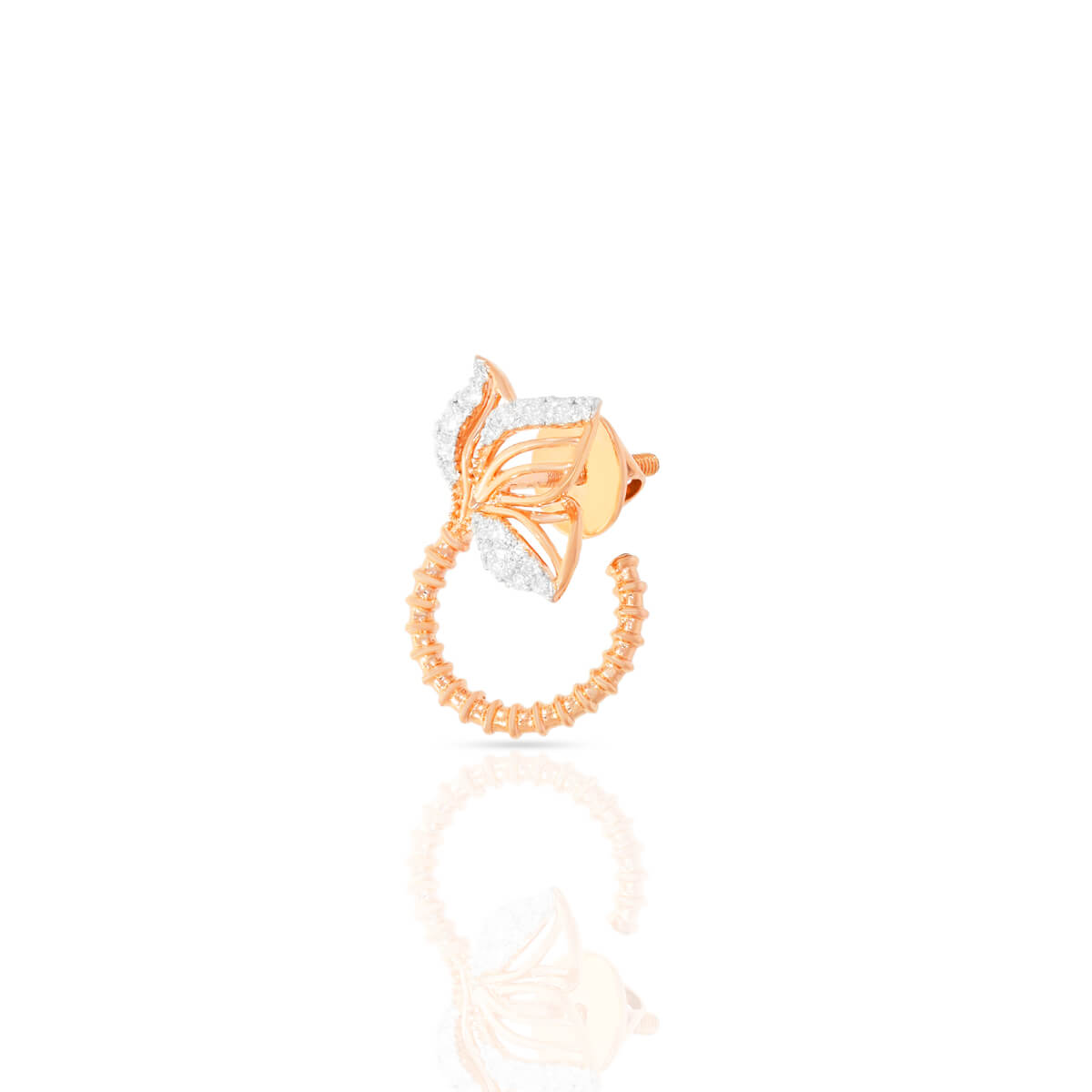 Lightweight Rose Gold Studs