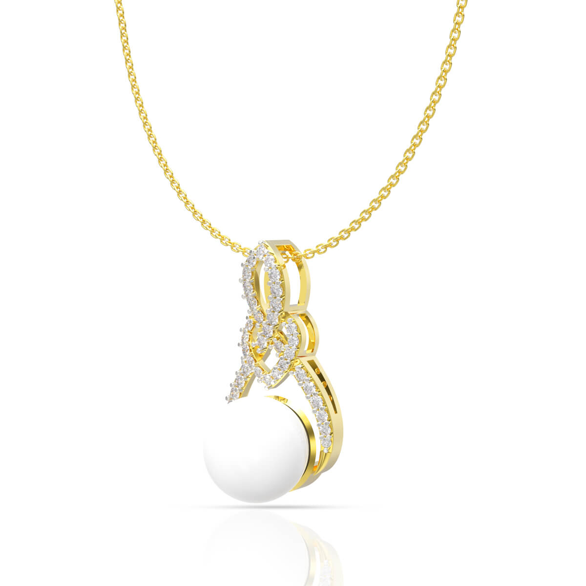 Shinny Elegance Diamond Pendant