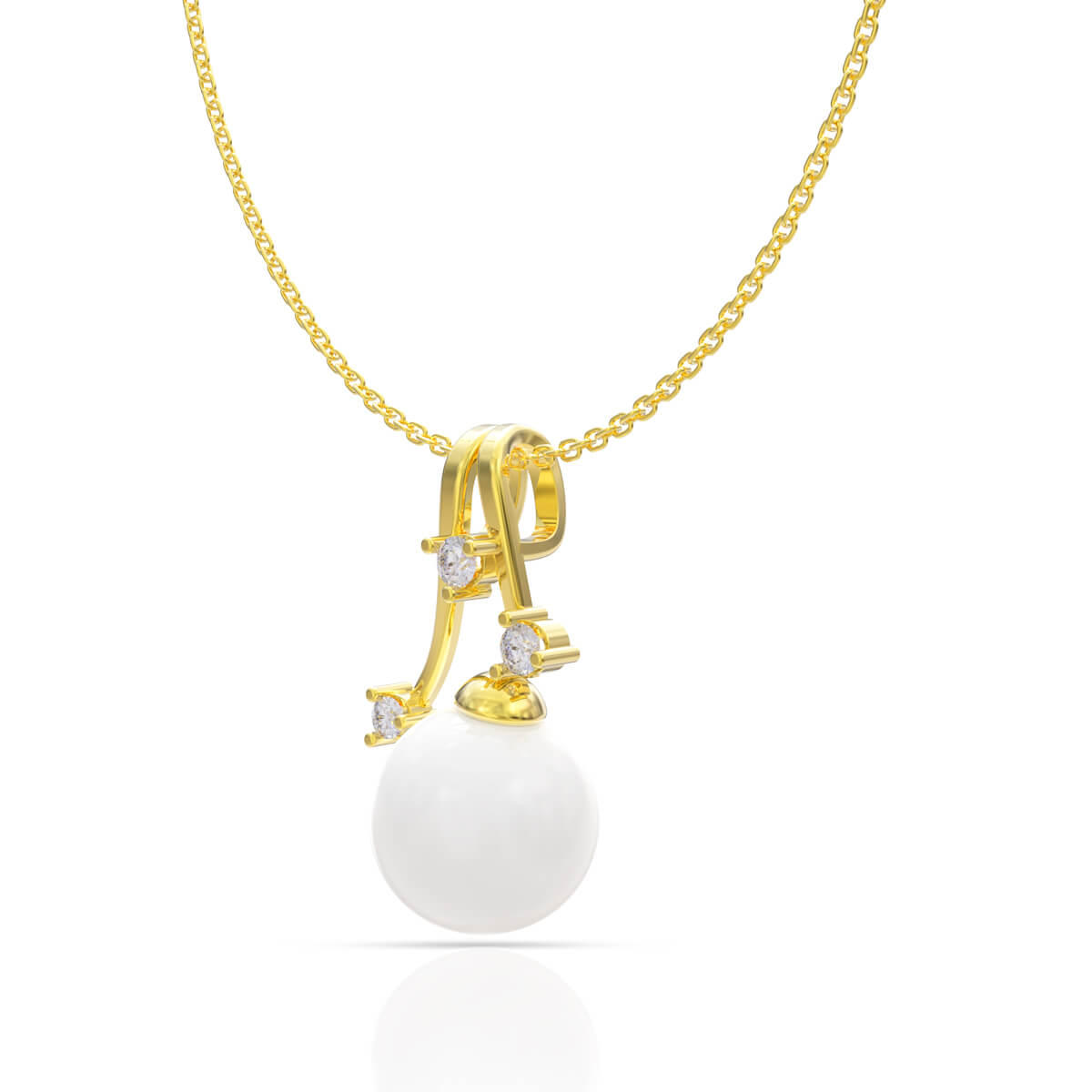 Charming Shine Diamond Pendant