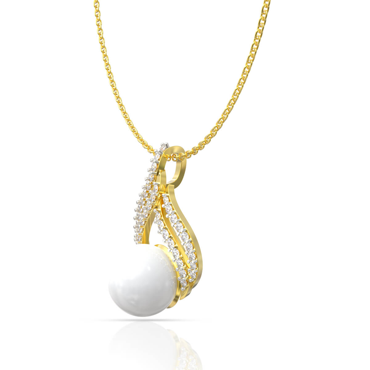 Premium Elegance Diamond Pendant