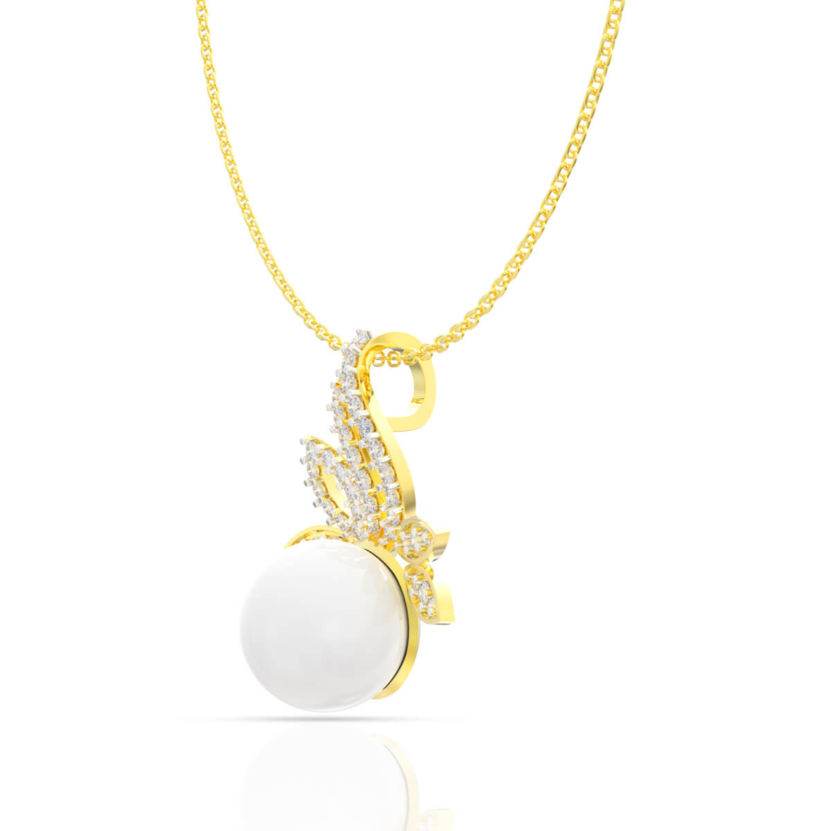 Minimalist Shine Diamond Pendant