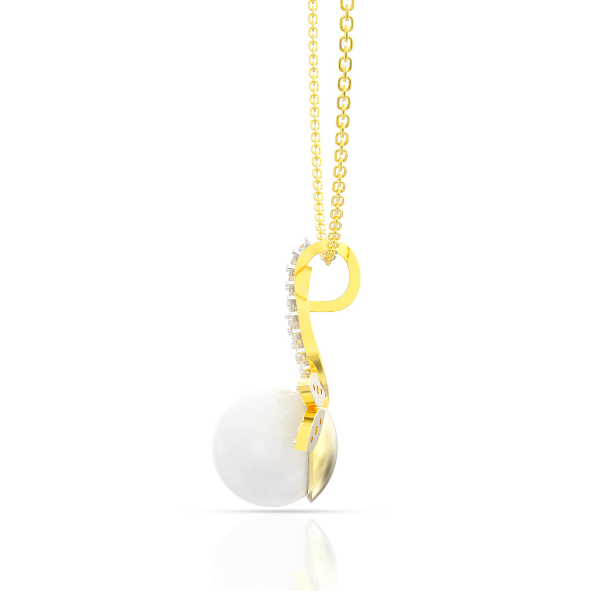 Minimalist Shine Diamond Pendant