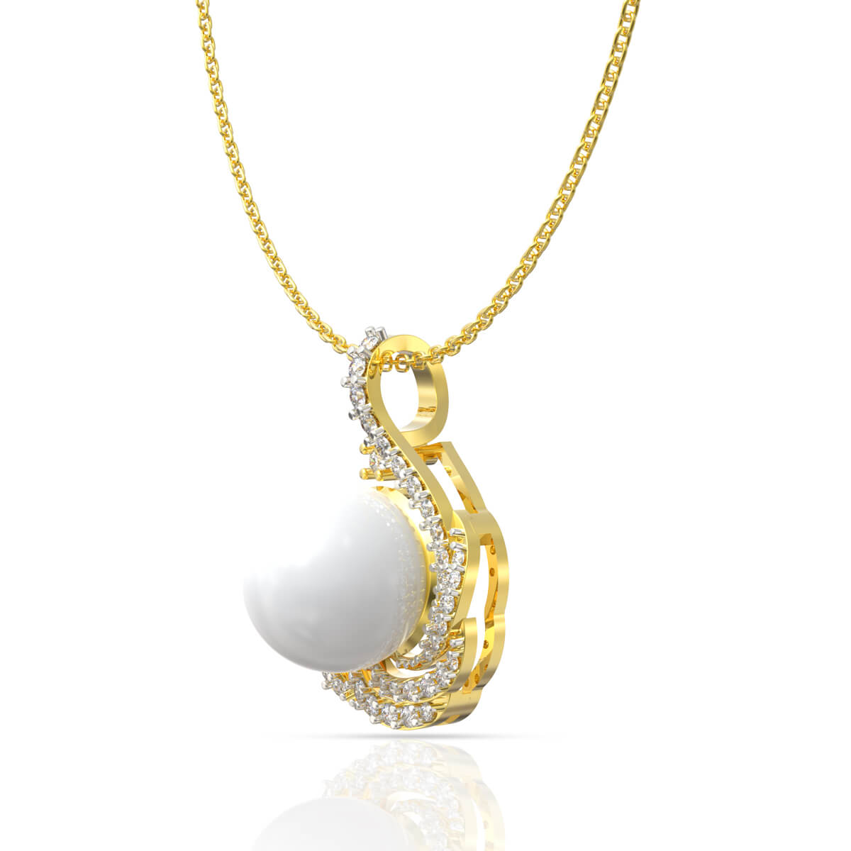 Dainty Shine Diamond Pendant