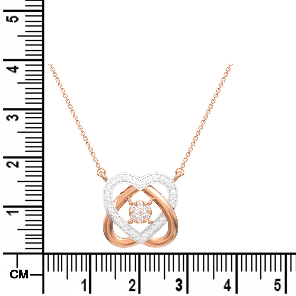 Adorable Shimmer Diamond Pendant
