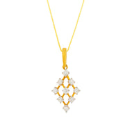 Dainty Dazzle Diamond Pendant