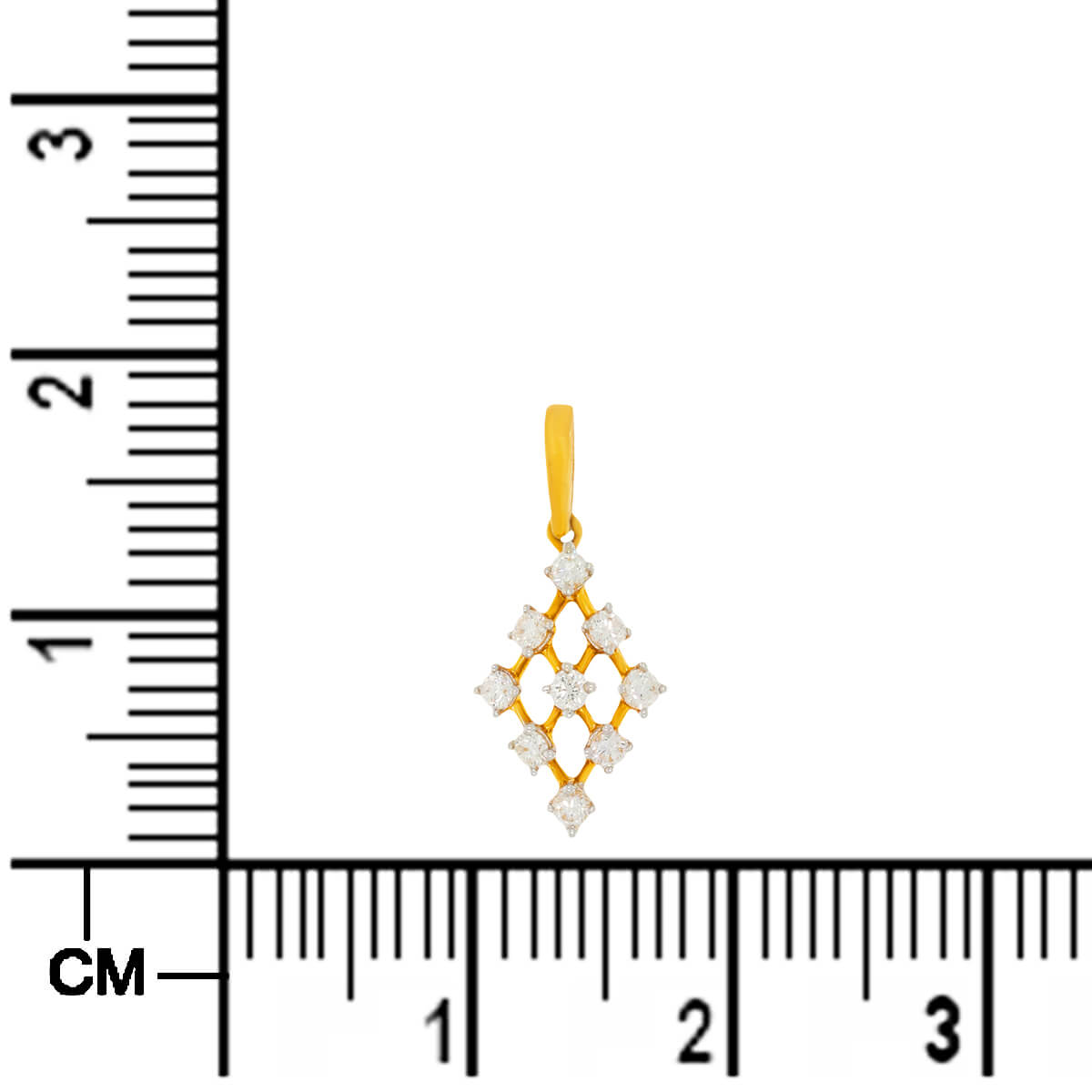 Dainty Dazzle Diamond Pendant