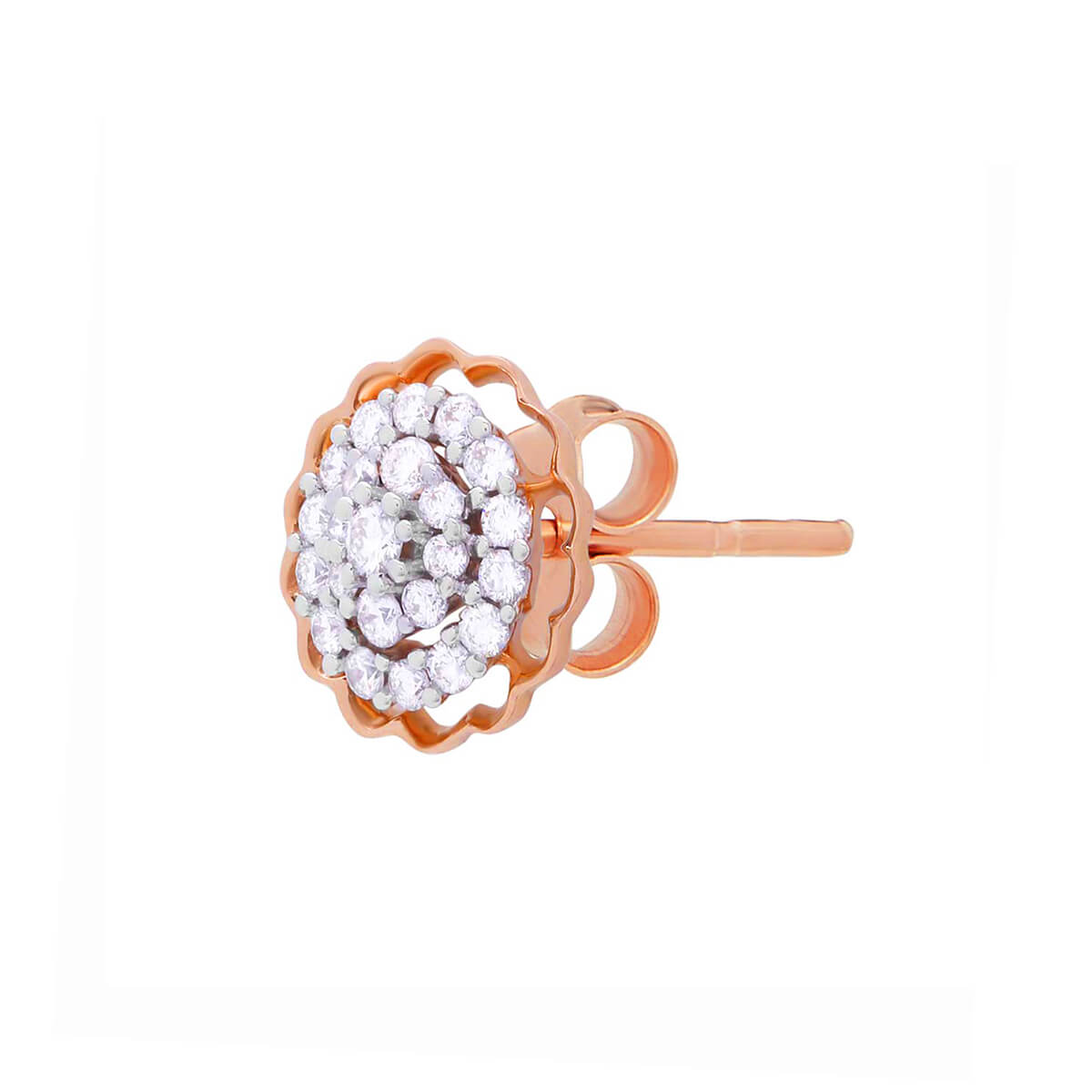Classical Flora Dazzle Diamond Pendant Set
