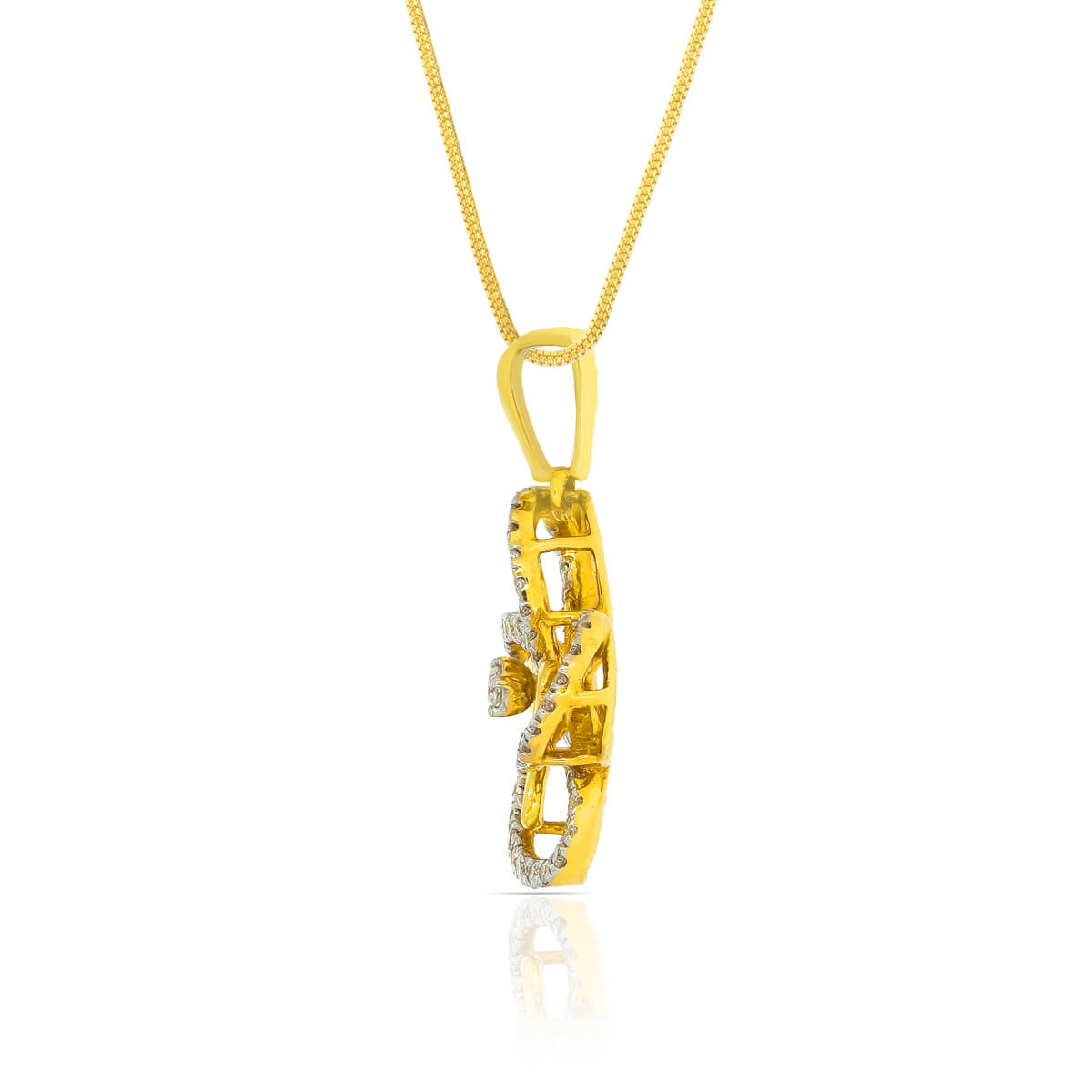 Floral Splendour Diamond Pendant