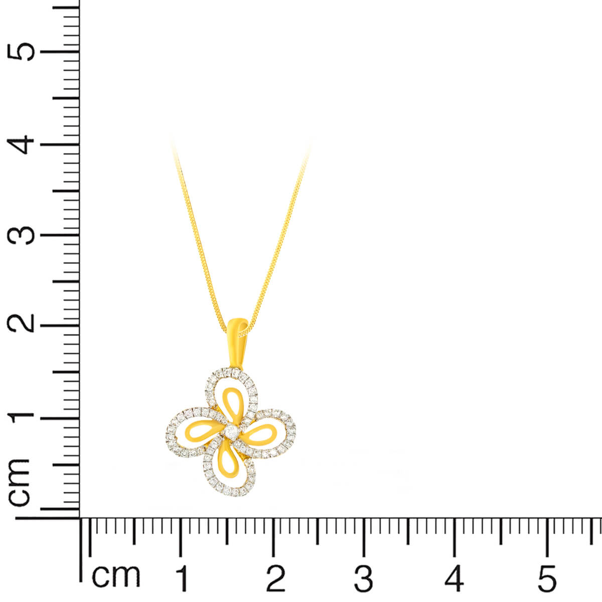 Floral Splendour Diamond Pendant