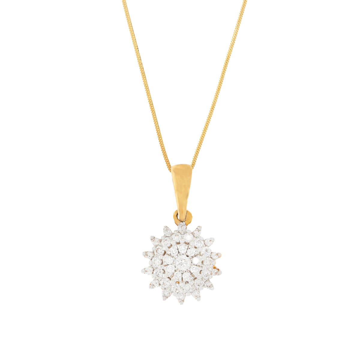 Sunbeam Radiance Diamond Pendant