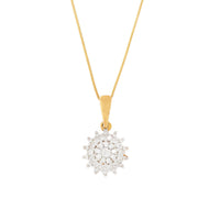 Sunbeam Radiance Diamond Pendant