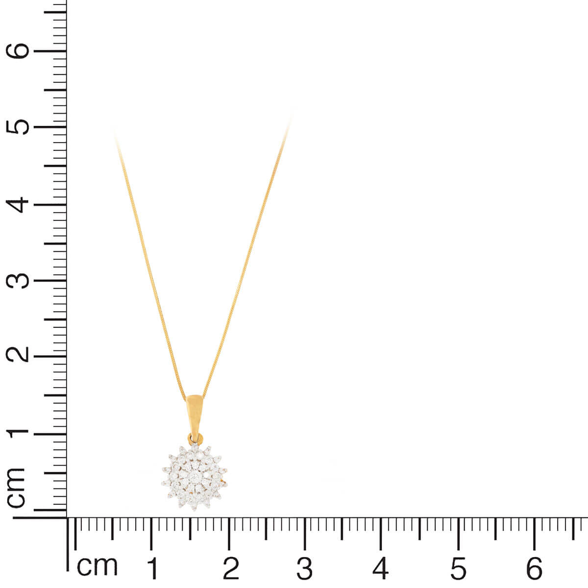 Sunbeam Radiance Diamond Pendant