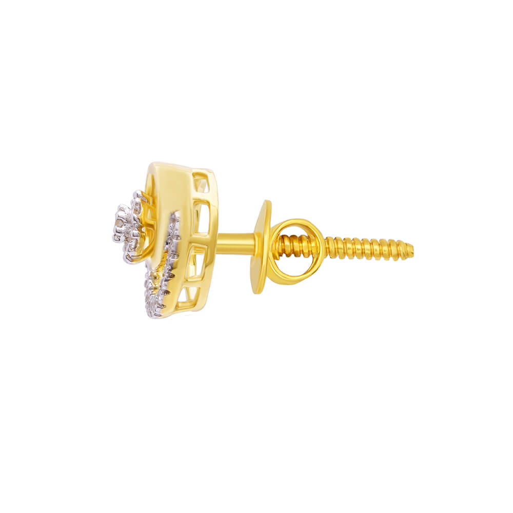 Dazzling Flora in Orbs Diamond Pendant Set