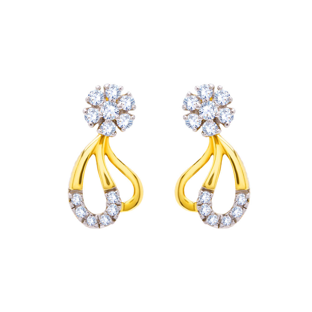 Charming Dazzle Diamond Pendant Set