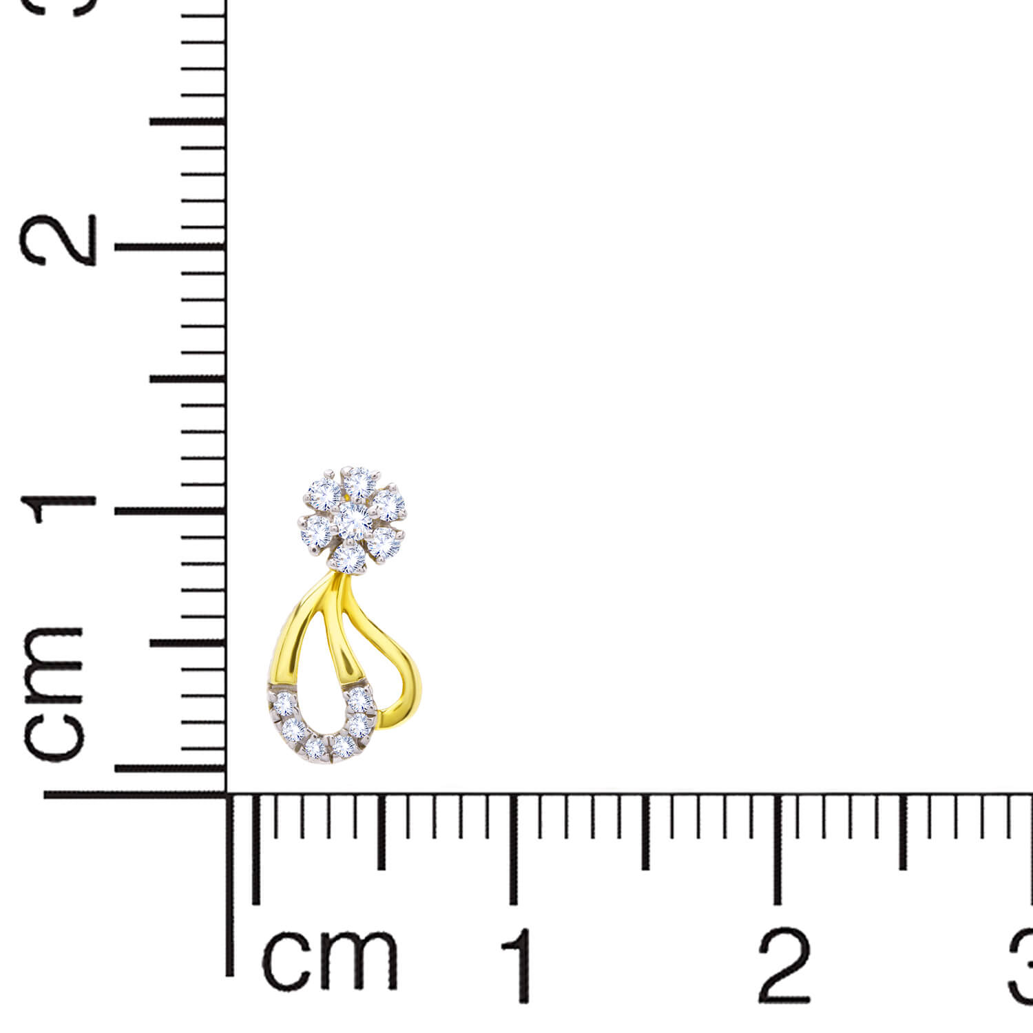 Charming Dazzle Diamond Pendant Set