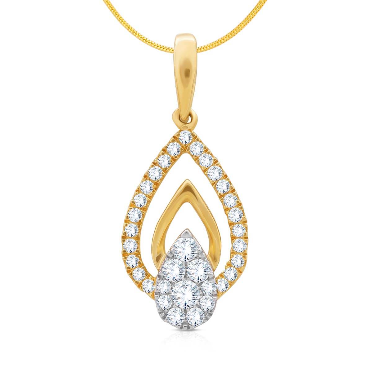 Refined Radiance Diamond Pendant