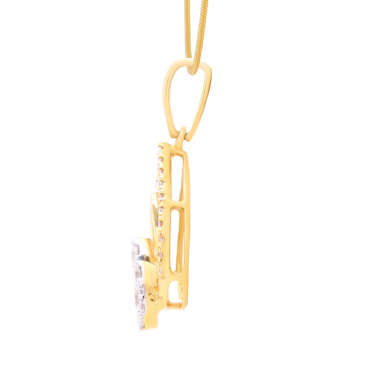 Refined Radiance Diamond Pendant