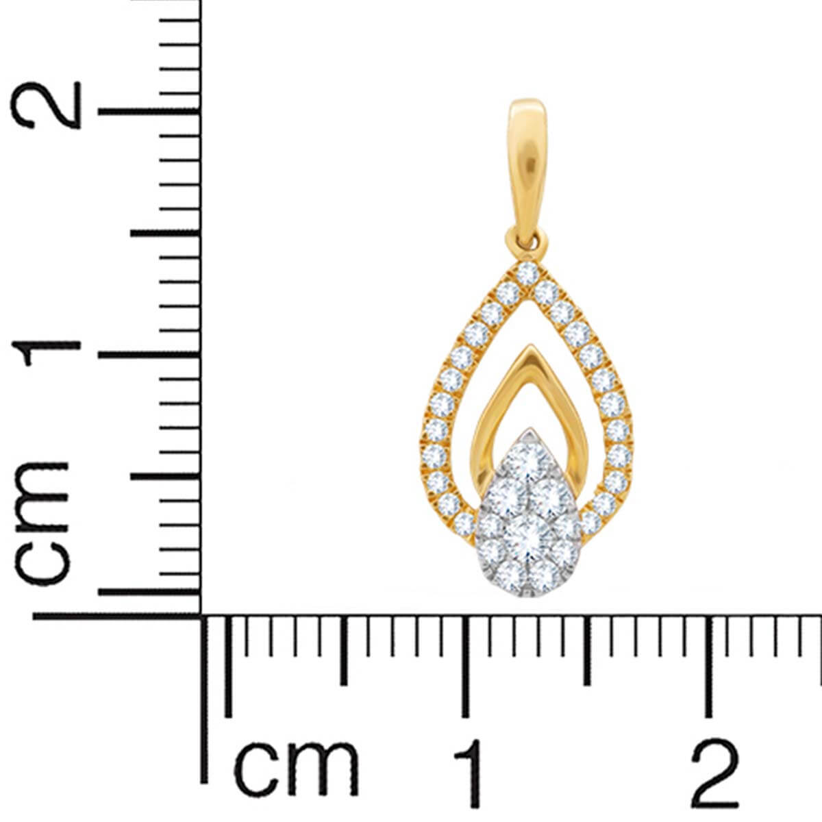 Refined Radiance Diamond Pendant
