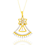 Blossom Glow Diamond Pendant
