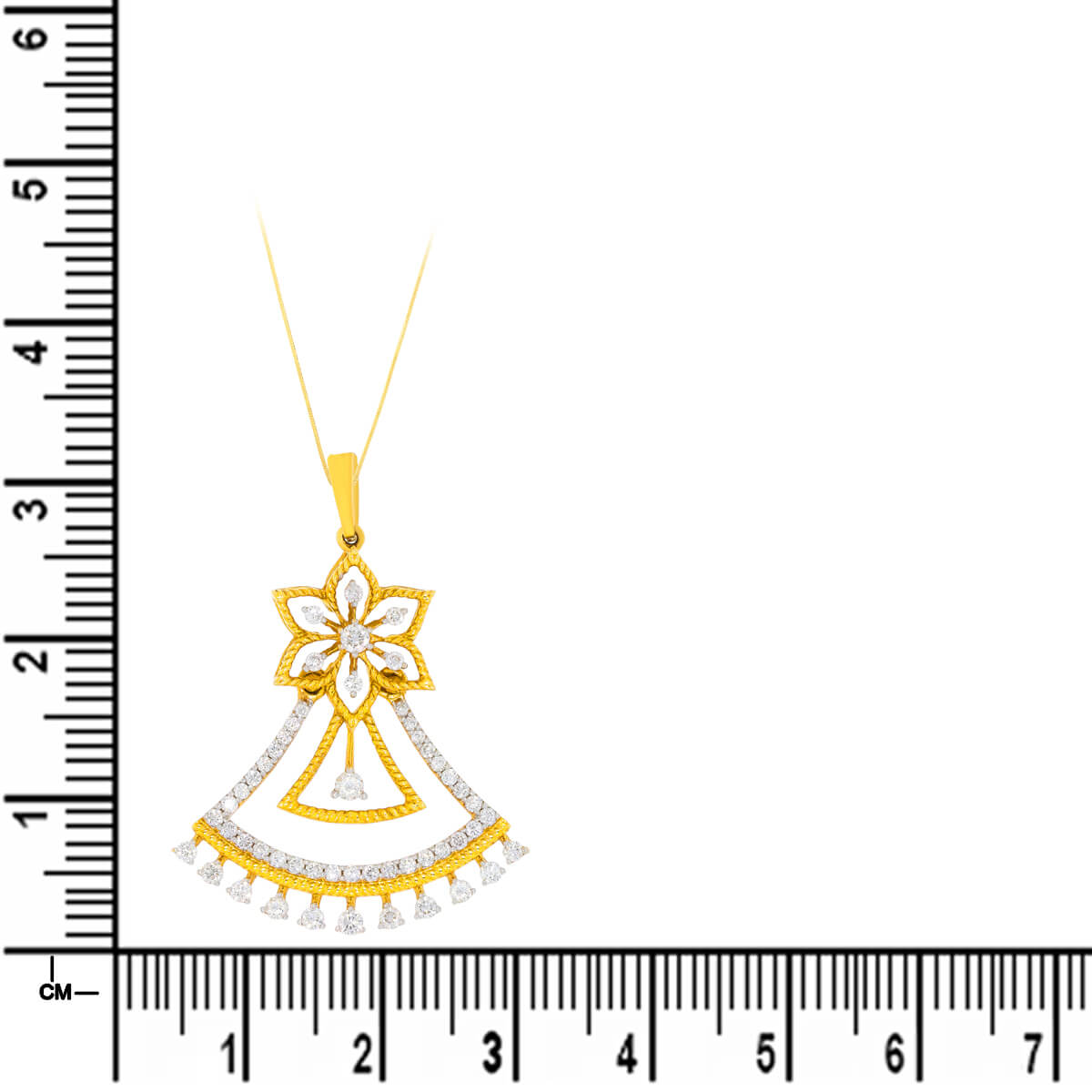 Blossom Glow Diamond Pendant