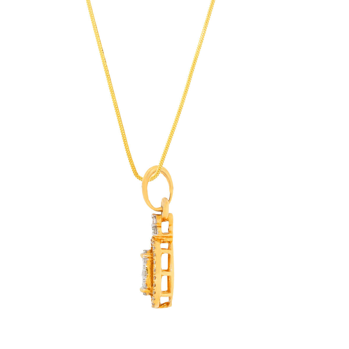 Minimalist Radiance Diamond Pendant