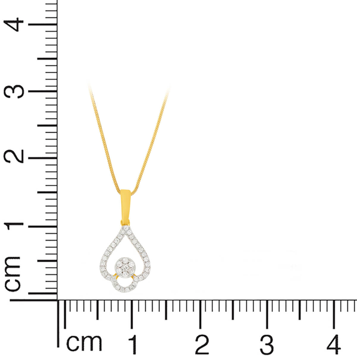 Sparkling Bloom Diamond Pendant