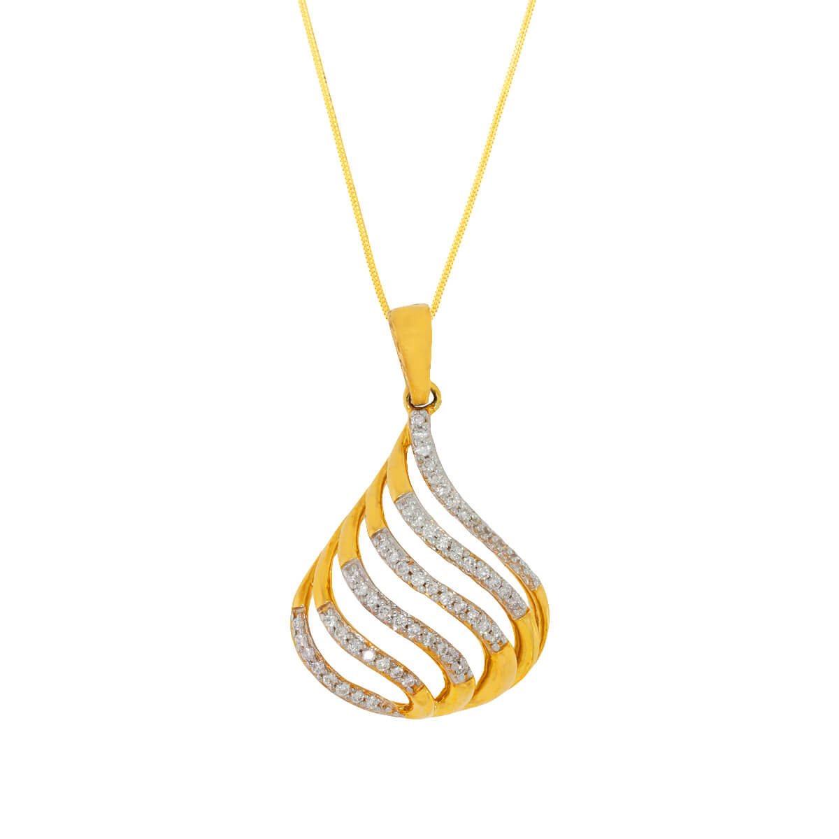Dazzling Dew Diamond Pendant
