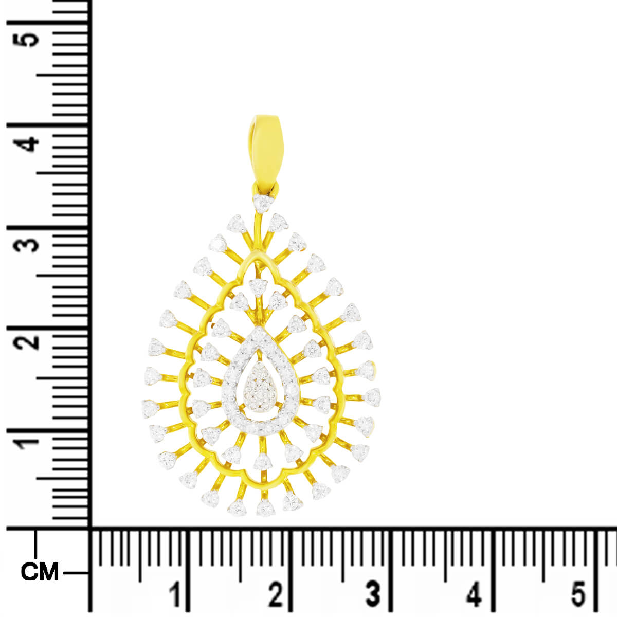 Stunning Charm Diamond Pendant