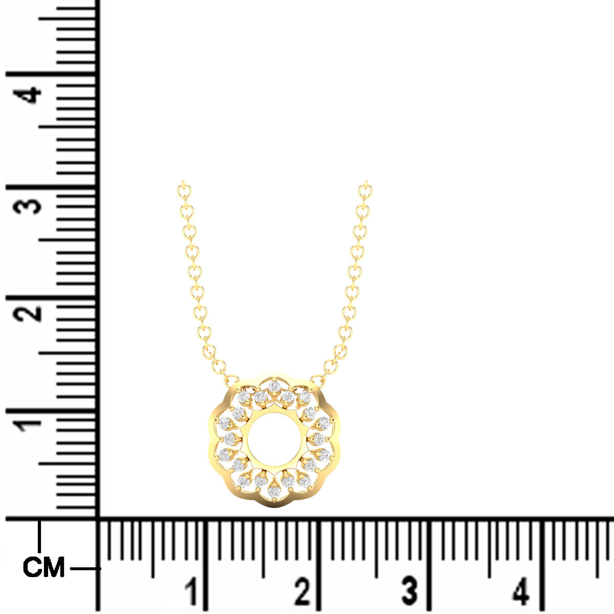 Classic Radiance Diamond Pendant