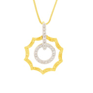 Gleaming Grace Diamond Pendant