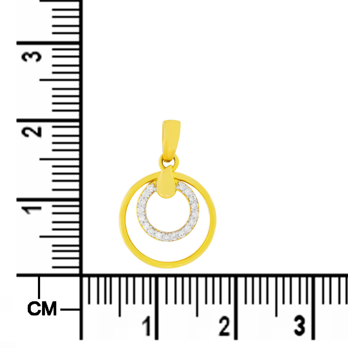 Simple Orb Radiance Diamond Pendant