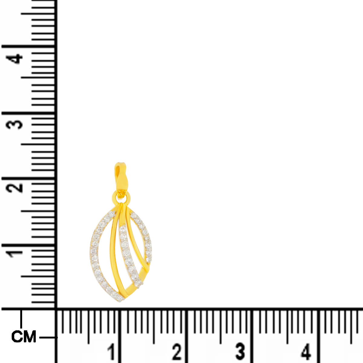 Simple Oval Radiance Diamond Pendant