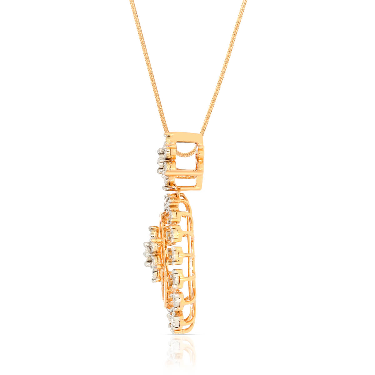 Marvelous Starlit Diamond Pendant Set