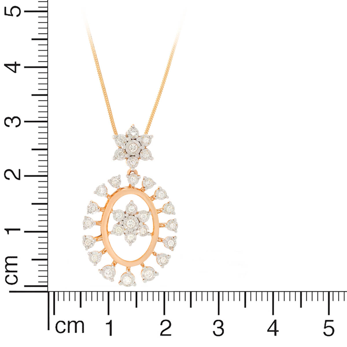 Marvelous Starlit Diamond Pendant Set