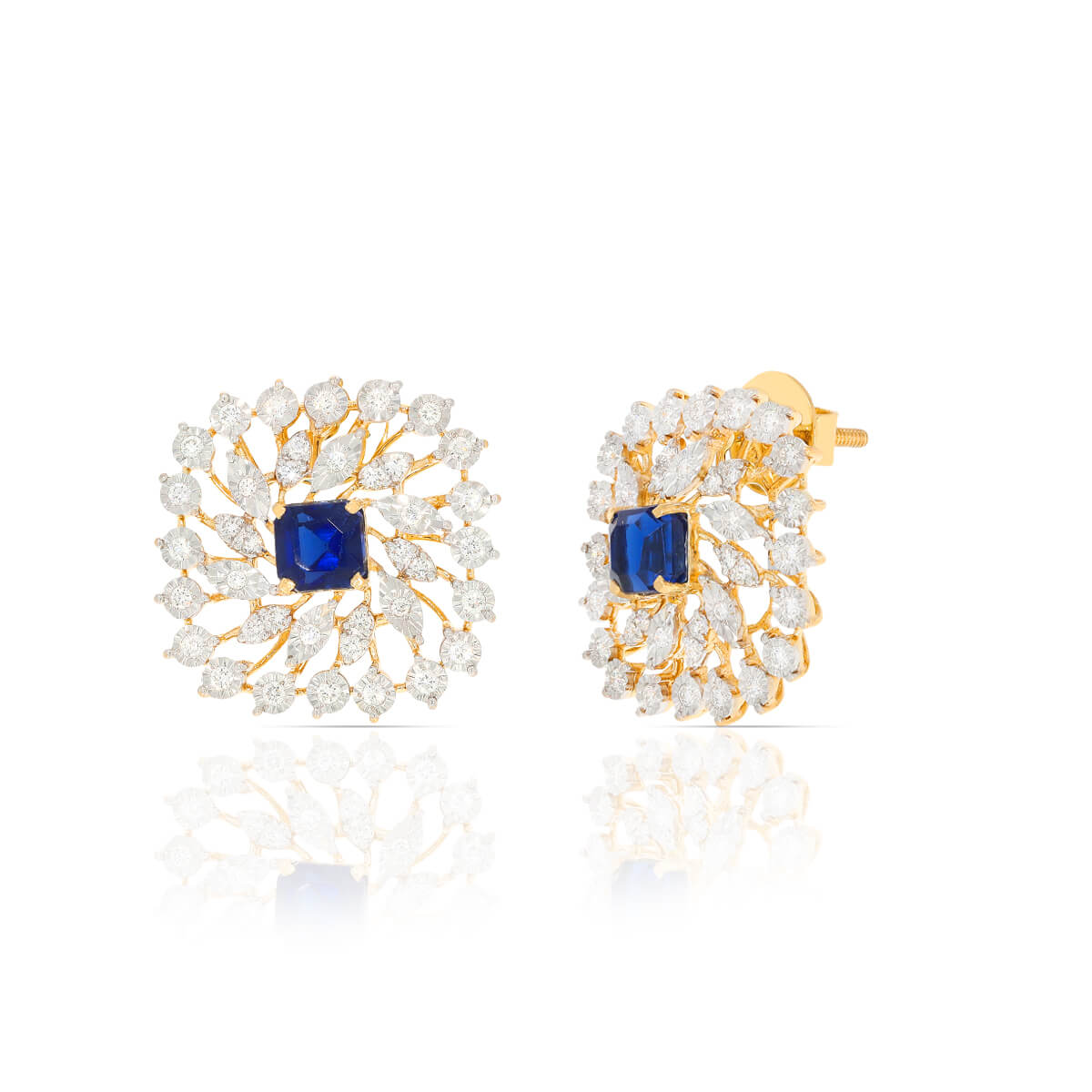 Elegant Dazzle Diamond Pendant Set