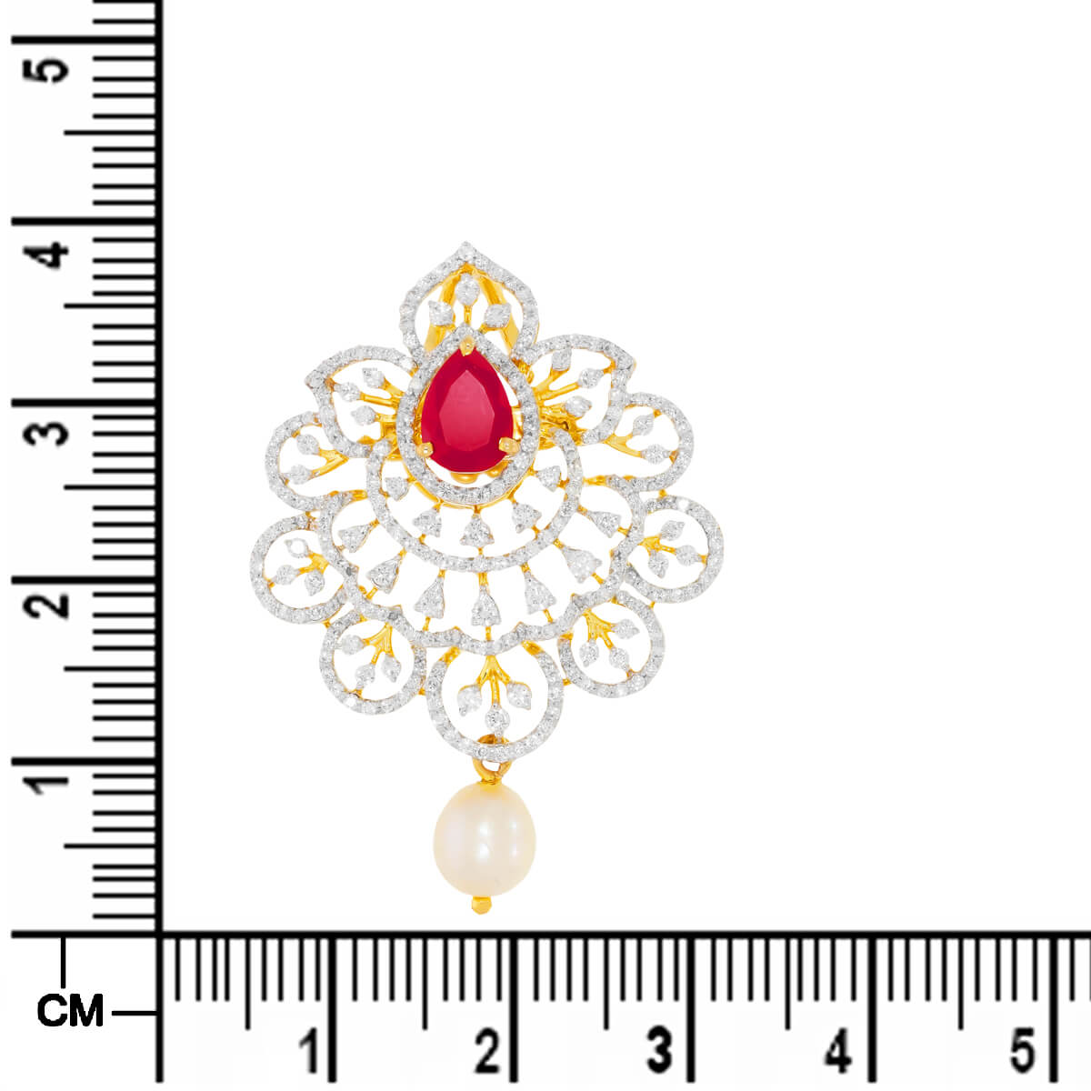 Enigmatic Radiance Diamond Pendant