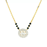 14K Lab Grown Diamond Mangalsutra