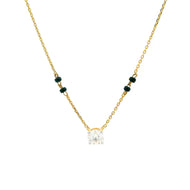9K Lab Grown Diamond Mangalsutra