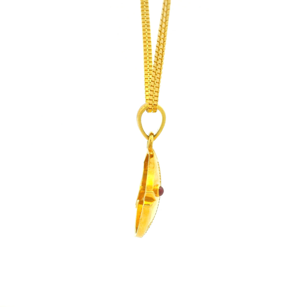 Mens Gold Locket